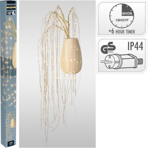 RAMO 120 LED BIANCO CALDO L.120CM.